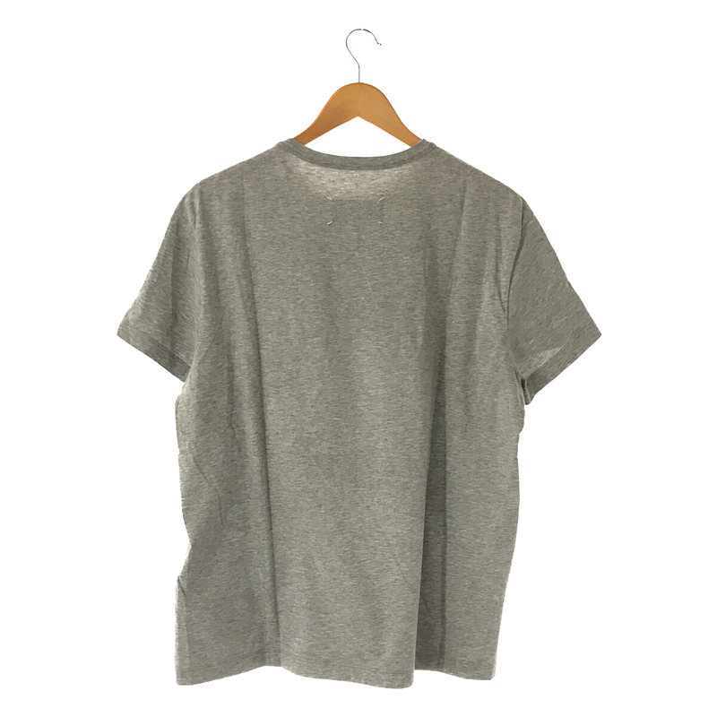 Maison Margiela / メゾンマルジェラ ⑩ 刺繍 反転 ロゴ Tシャツ カットソー gray