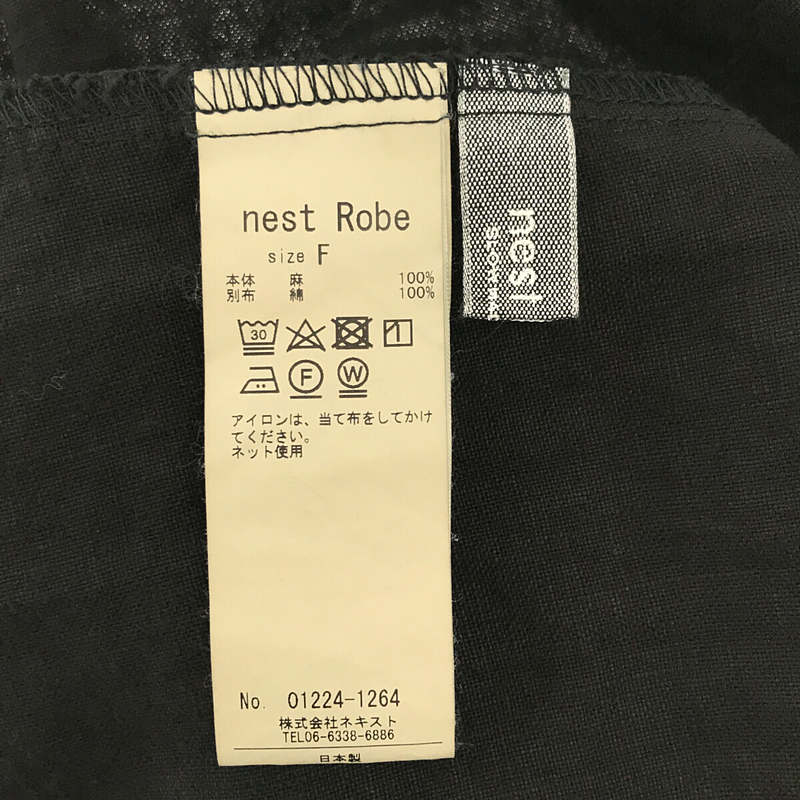 nest robe / ネストローブ リネン 起毛 ジャンパー スカート