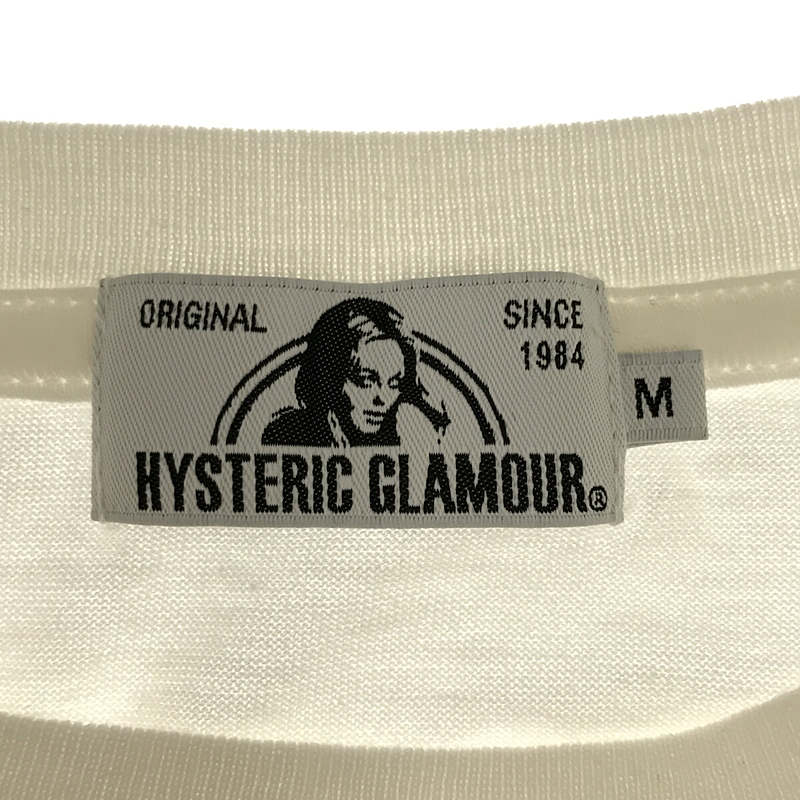 HYSTERIC GLAMOUR / ヒステリックグラマー 02193CT15 × 酒井 いぶき氏 コラボ IBUKI YOUTH パンダ 両面プリント Tシャツ