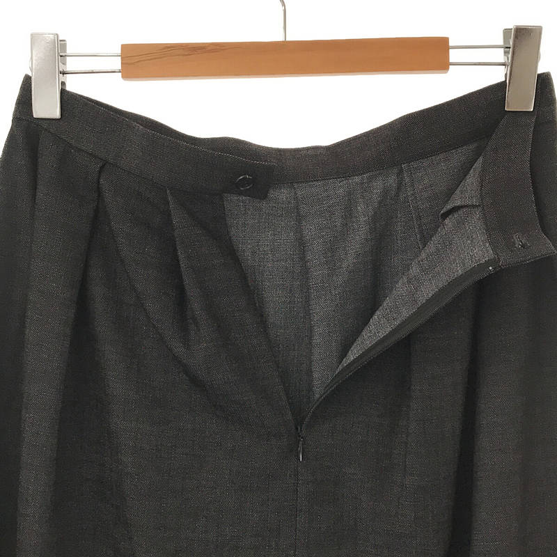 6(ROKU) / ロク circle skirt サークル プリーツロングスカート
