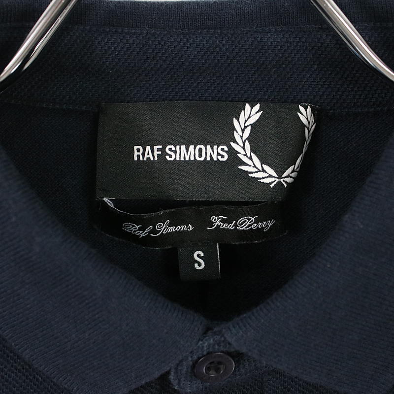 RAF SIMONS / ラフシモンズ ×Fred Perry / ロゴワッペン鹿の子ポロシャツ