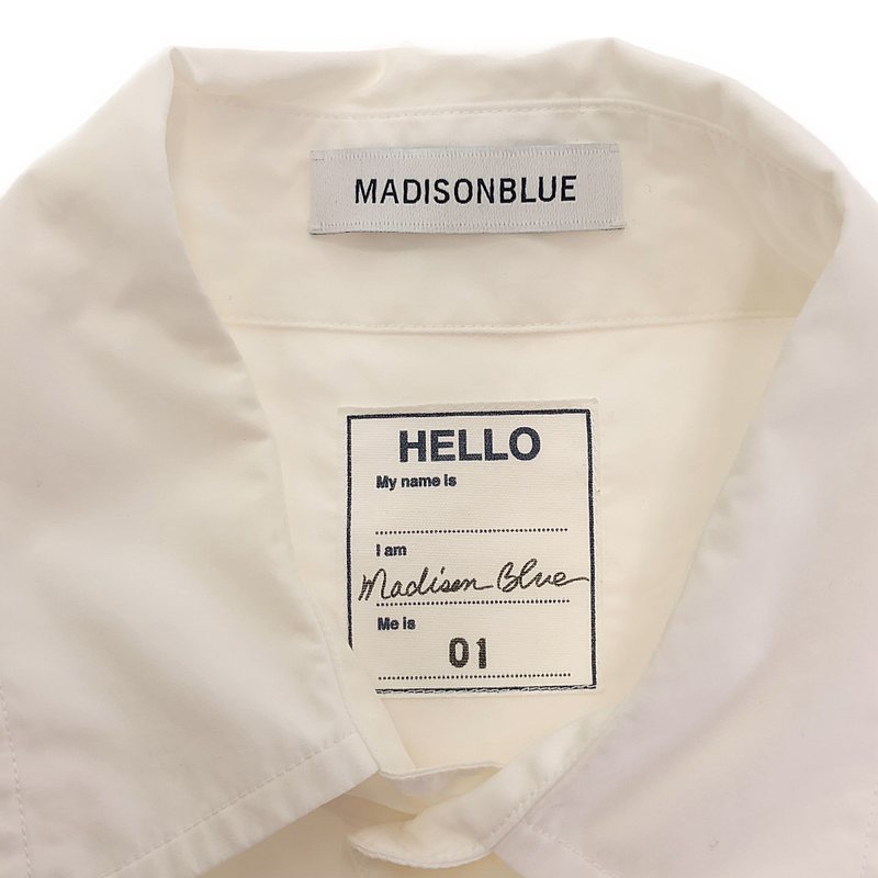 MADISON BLUE / マディソンブルー J.BRADLEY SHIRT ハーフスリーブシャツ
