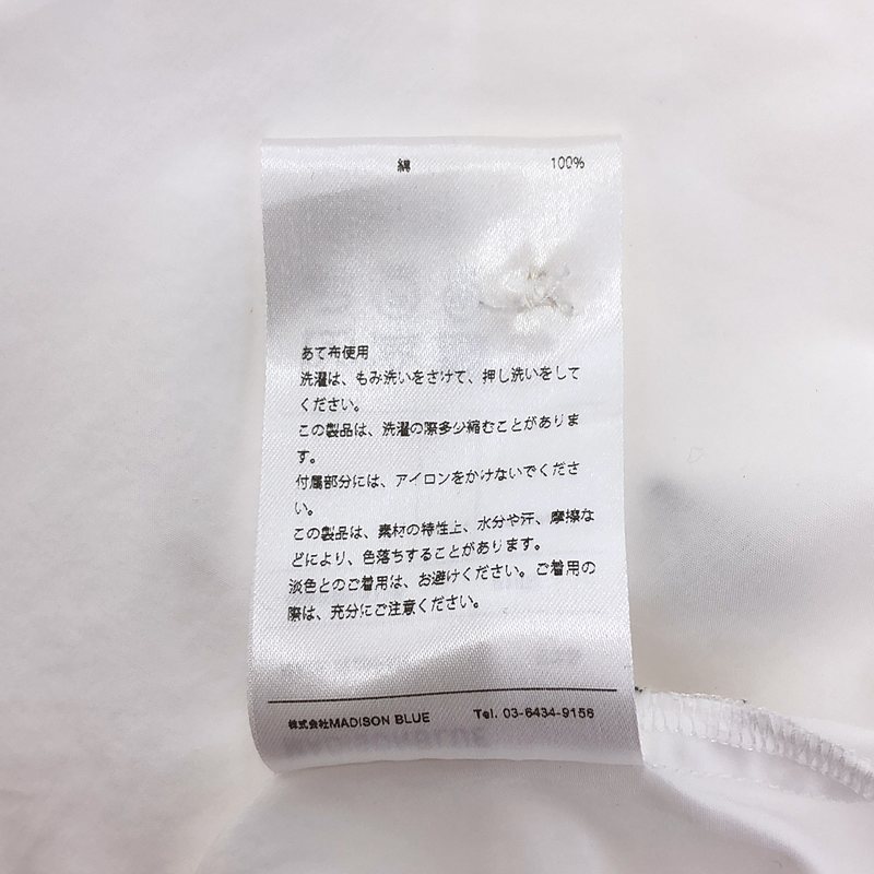 MADISON BLUE / マディソンブルー J.BRADLEY SHIRT ハーフスリーブシャツ