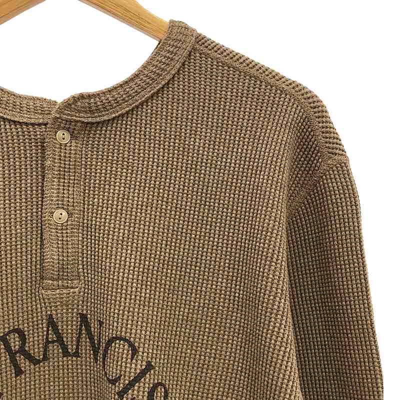 L'Appartement / アパルトモン GOOD GRIEF! SFSC PRINTED HENLEY NECK TOP ニット