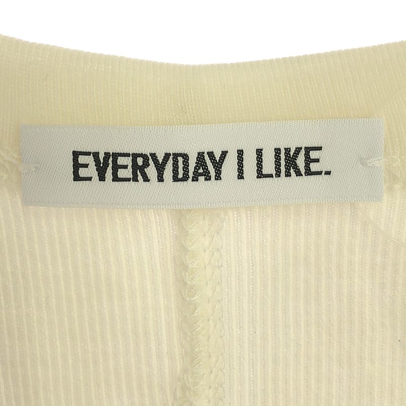 Deuxieme Classe / ドゥーズィエムクラス EVERYDAY テレコ タンクトップ