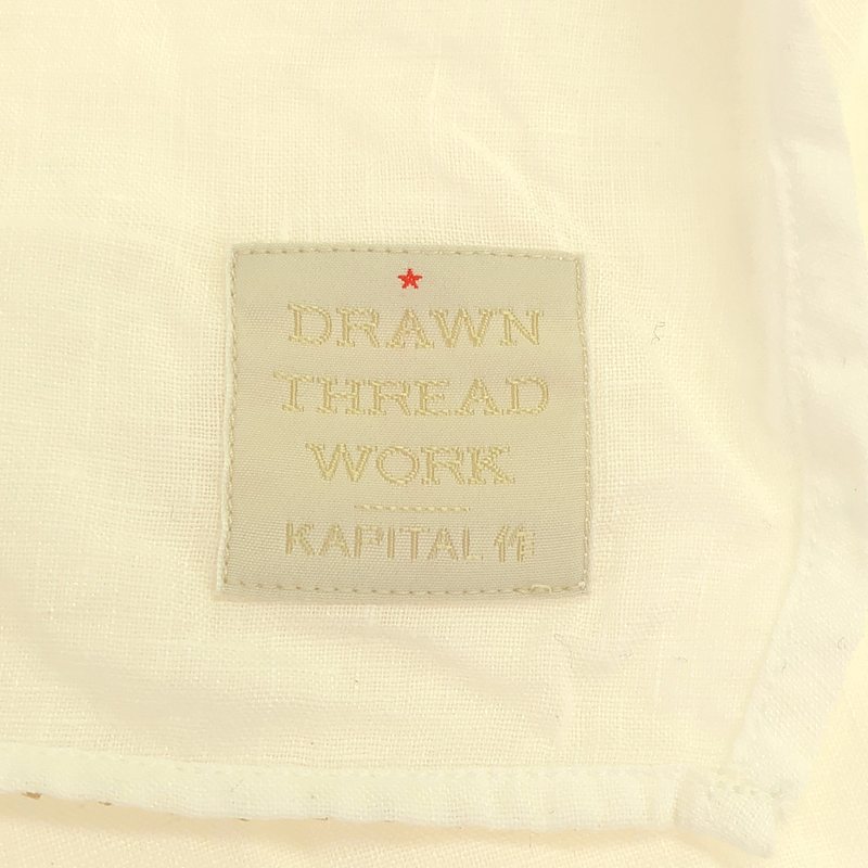 KAPITAL / キャピタル リネン ビーズ刺しゅう プルオーバーワンピース