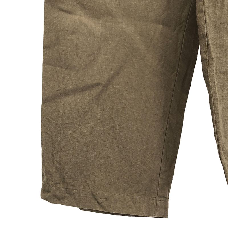 その他 京都染め リネン テーパード パンツ