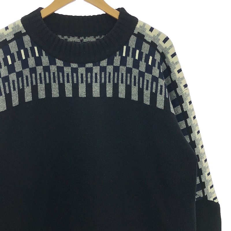 sacai / サカイ Wool Knit Pullover / ウール ニット プルオーバー