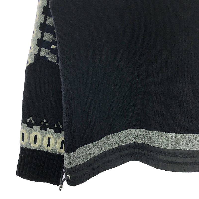 sacai / サカイ Wool Knit Pullover / ウール ニット プルオーバー