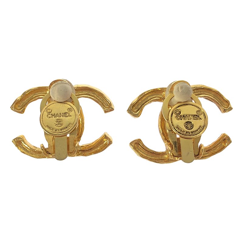 CHANEL / シャネル ヴィンテージ ロゴ ココマーク イヤリング