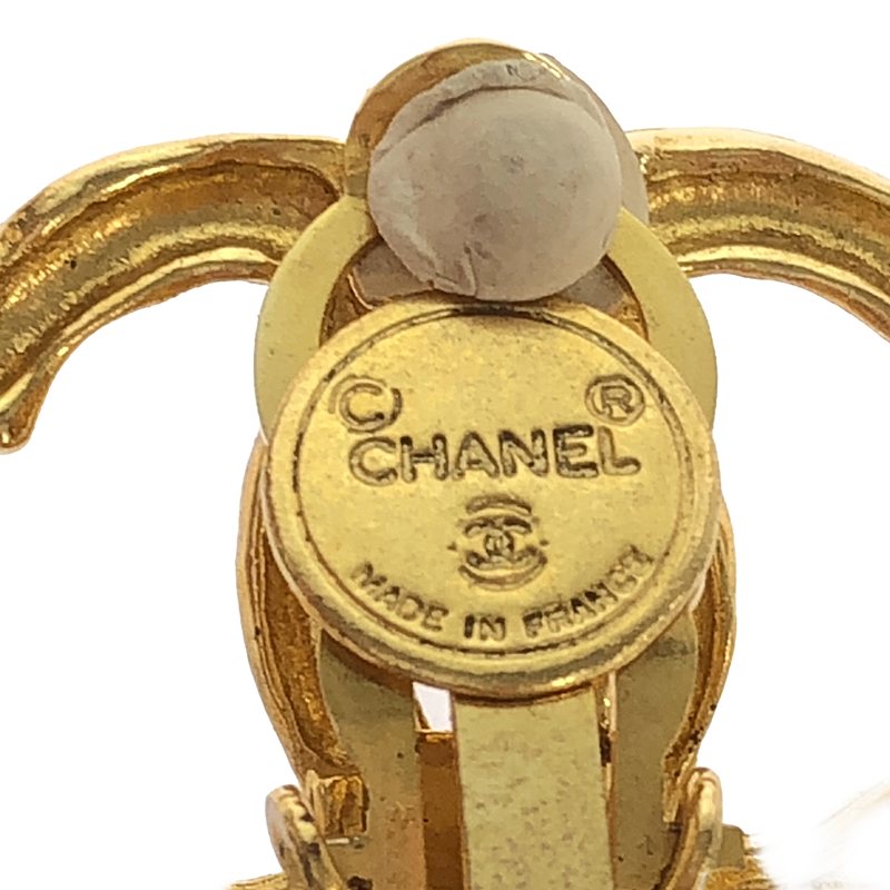 CHANEL / シャネル ヴィンテージ ロゴ ココマーク イヤリング