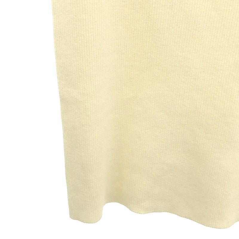 Deuxieme Classe / ドゥーズィエムクラス Li/Si RIB ノースリーブ プルオーバー