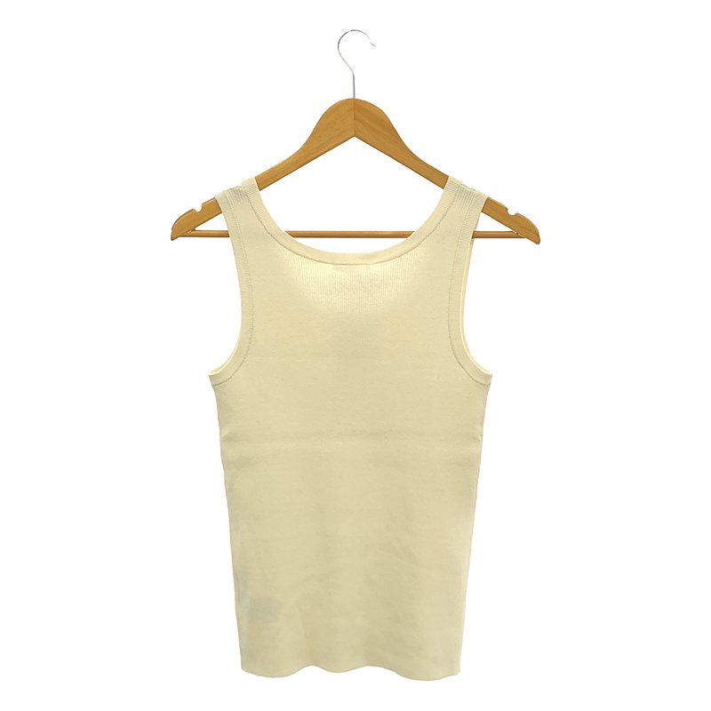 Deuxieme Classe / ドゥーズィエムクラス Li/Si RIB ノースリーブ プルオーバー