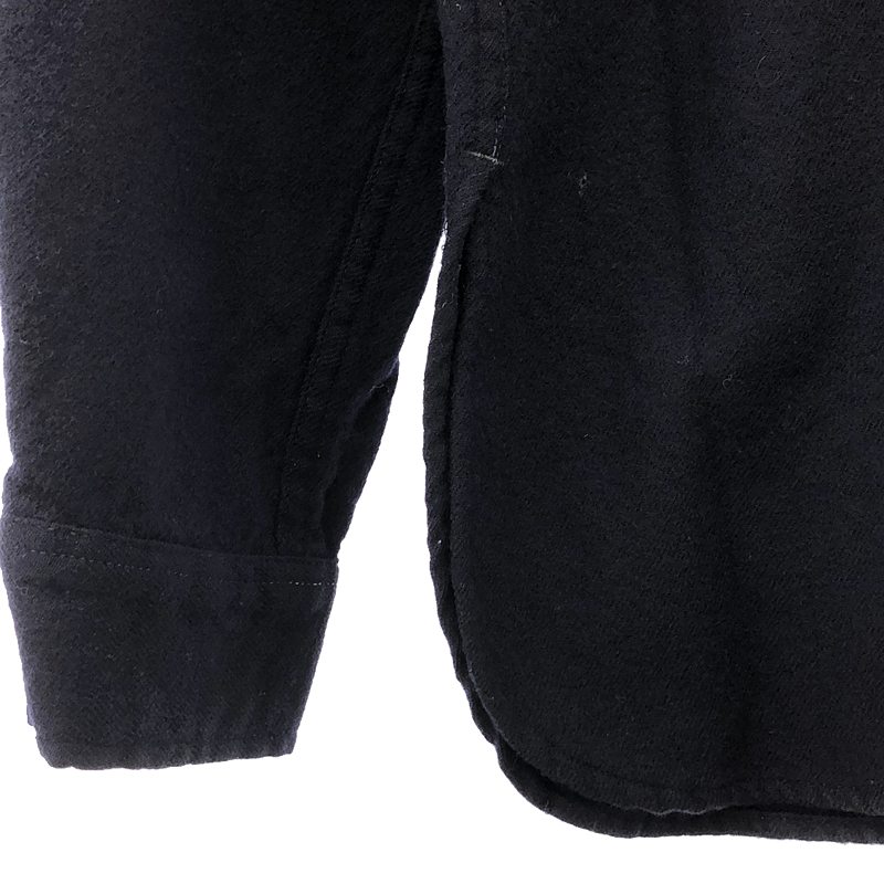 VINTAGE / ヴィンテージ古着 推定60s U.S.NAVY アメリカ軍 ウールフランネル CPOシャツ