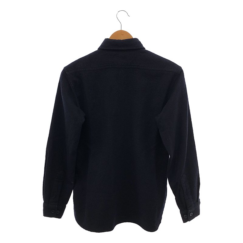 VINTAGE / ヴィンテージ古着 推定60s U.S.NAVY アメリカ軍 ウールフランネル CPOシャツ