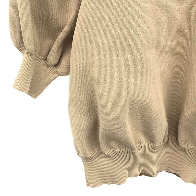 yori / ヨリ コットンパフスリーブニット