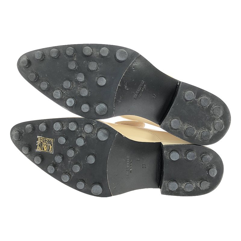 JIL SANDER / ジルサンダー ポインテッドトゥ スリッポン ローファー