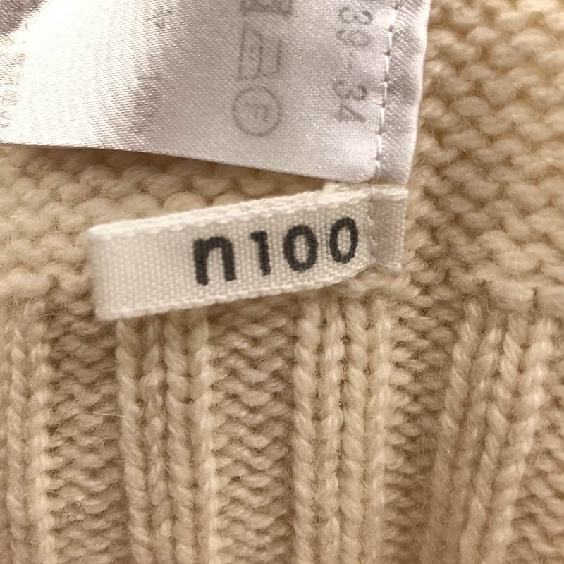 n100 / エヌワンハンドレッド カシミヤ100% タートルネックニット