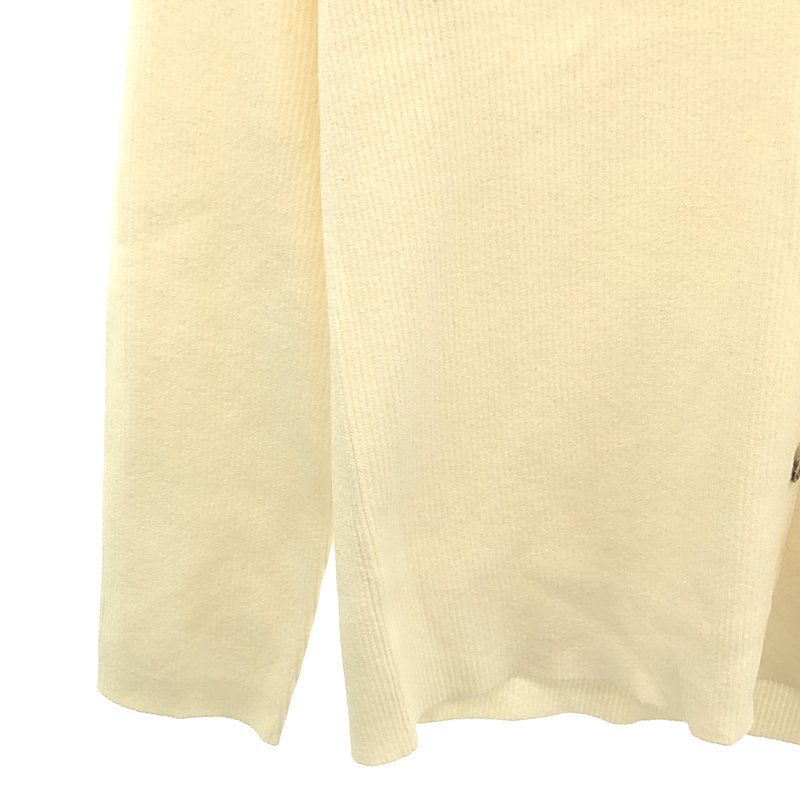 Deuxieme Classe / ドゥーズィエムクラス Li/si RIB Vネック カーディガン