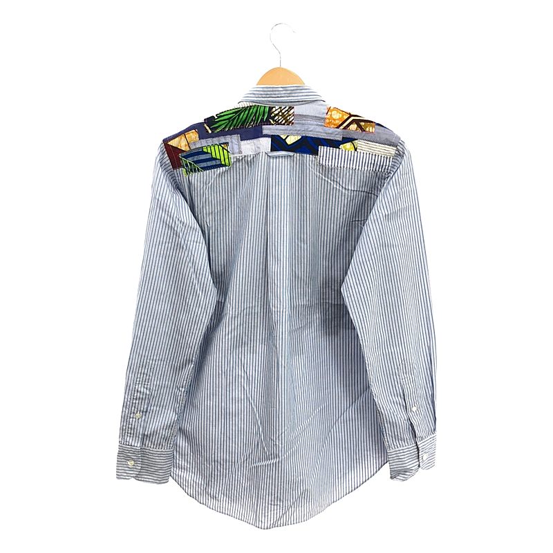 JUNYAWATANABE COMMEdesGARCONS MAN / ジュンヤワタナベマン 総柄 パッチワーク レギュラーカラーシャツ