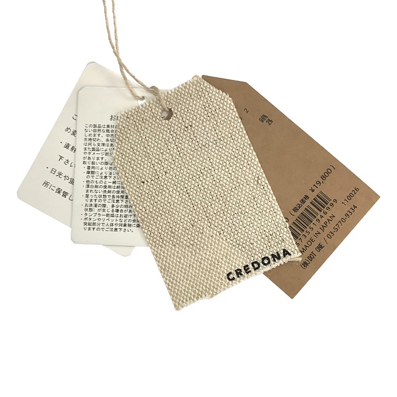 CREDONA / クレドナ ワンウォッシュスリットフレアデニム