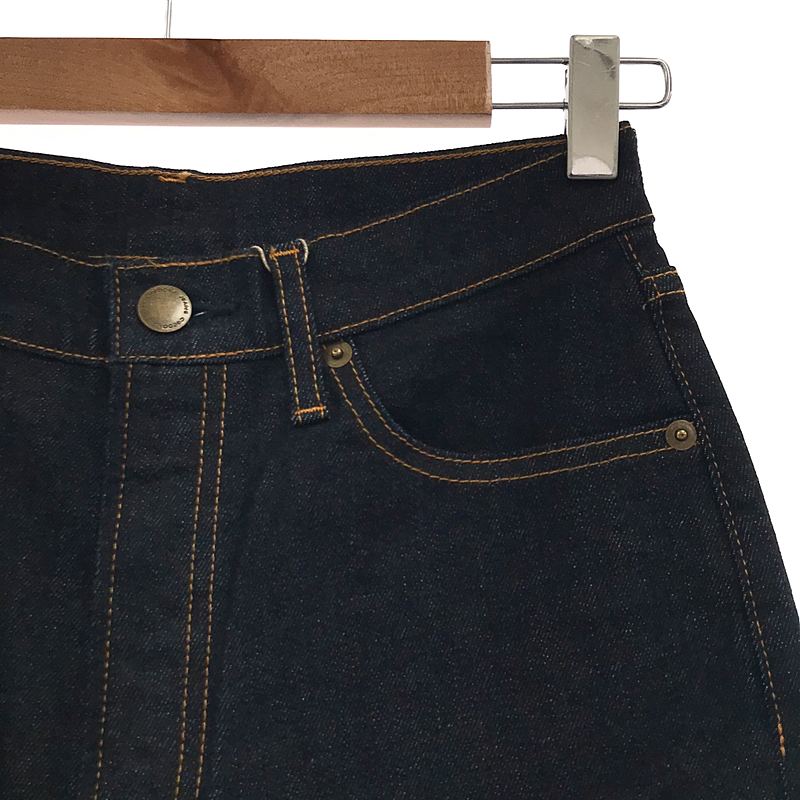 CREDONA / クレドナ ワンウォッシュスリットフレアデニム