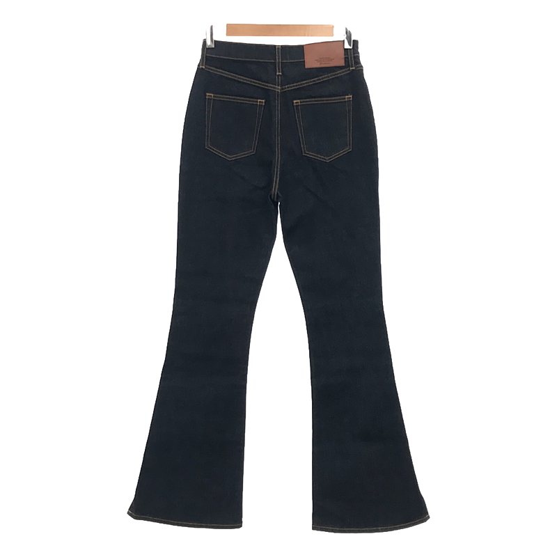 CREDONA / クレドナ ワンウォッシュスリットフレアデニム