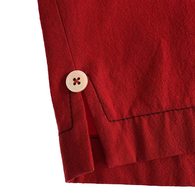 THOM BROWNE / トムブラウン ビッグポケット バックオープン プルオーバー シャツ ブラウス