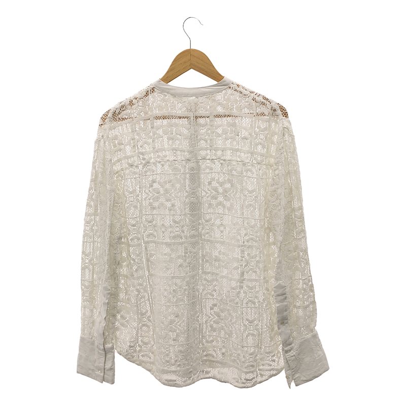 TODAYFUL / トゥデイフル Block Lace Shirts ブロックレースシャツ