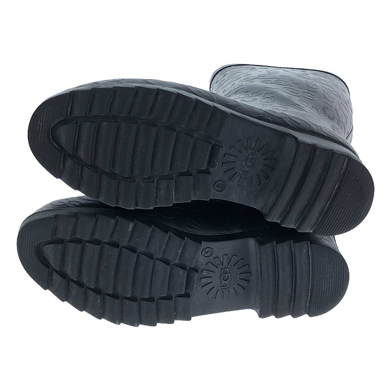 UGG / アグ ロゴ柄 ロング レインブーツ