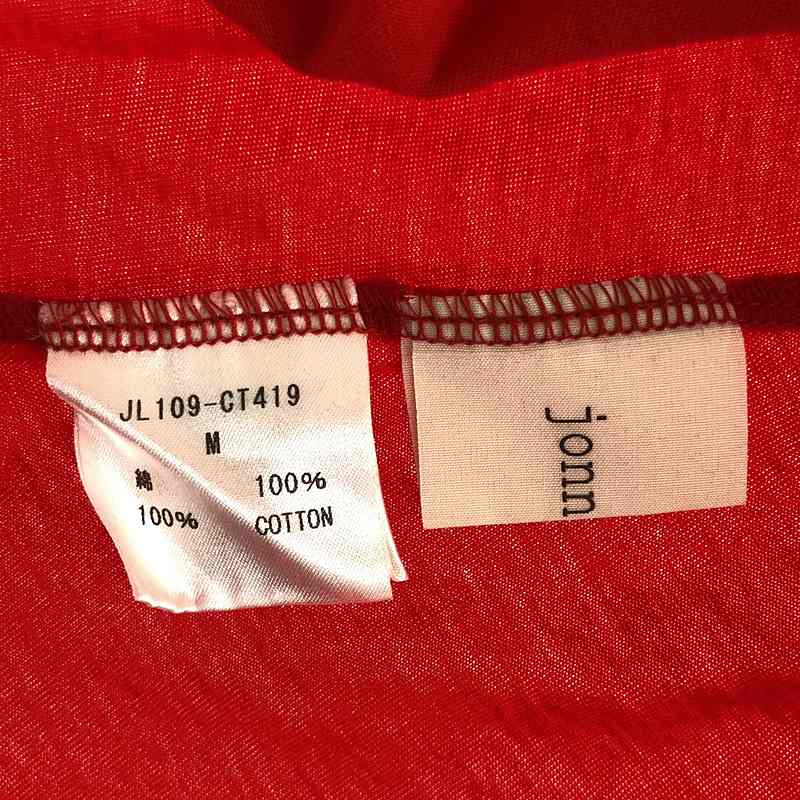 jonnlynx / ジョンリンクス BIG TEE DRESS 変形 ロングスリーブカットソー ワンピース