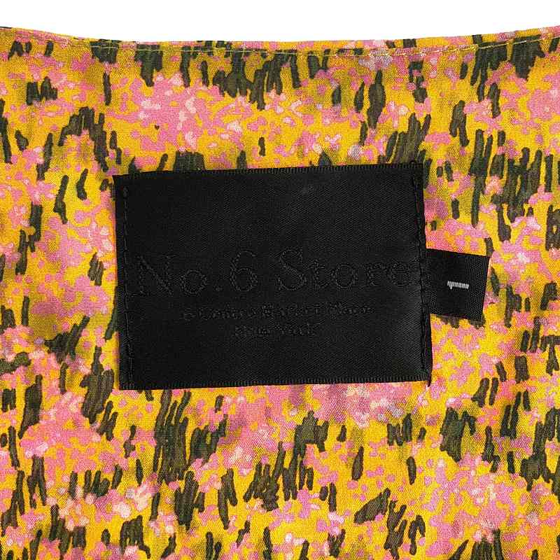 TOMORROWLAND / トゥモローランド NO.6 store FRANCESCA シルク フラワープリントジャンプスーツ