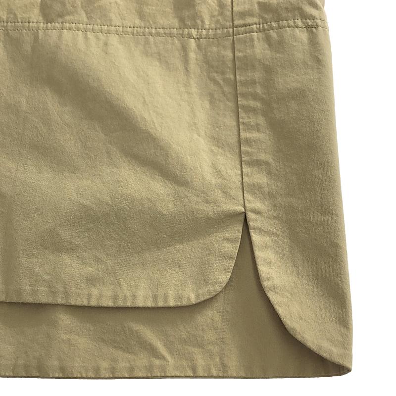 yori / ヨリ バックギャザー パフスリーブ リボン ワンピース