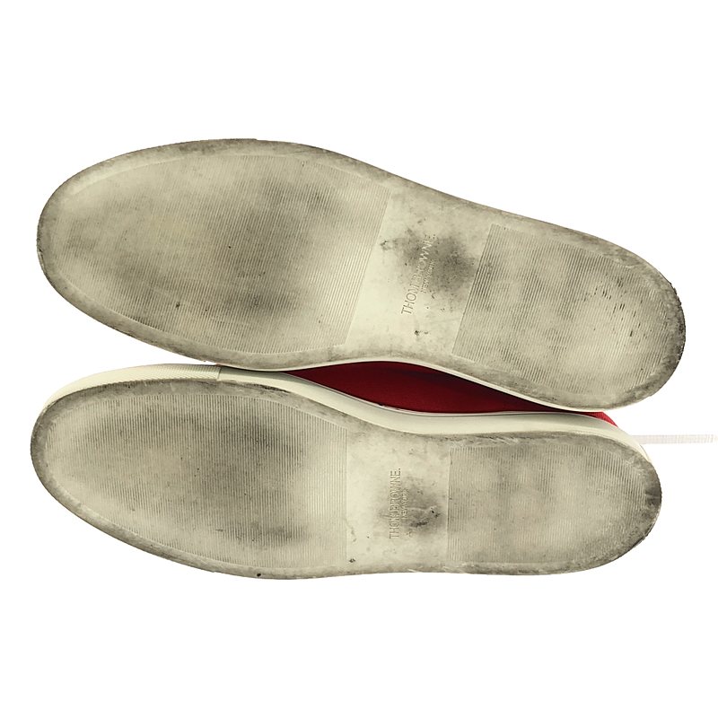 THOM BROWNE / トムブラウン イタリア製 キャンバス ローカットスニーカー