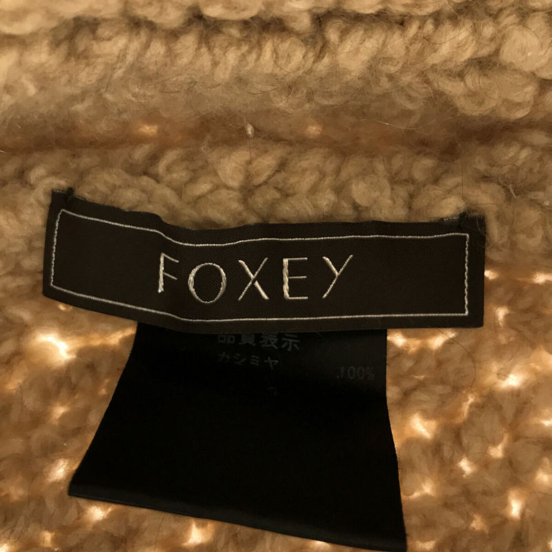 FOXEY / フォクシー カシミヤローゲージニットカーディガンボレロ