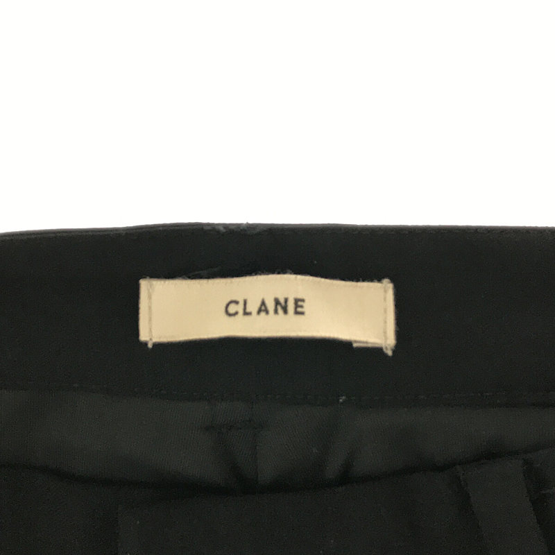 CLANE / クラネ BASIC TUCK PANTS ベーシックタックパンツ