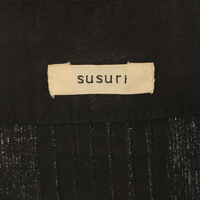 susuri / ススリ バックピンタックステンカラーコート