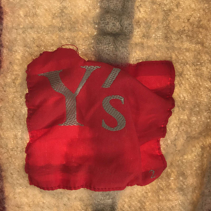 Y's / ワイズ 赤タグ 縮絨ウール ノッチドラペル 3Bジャケット