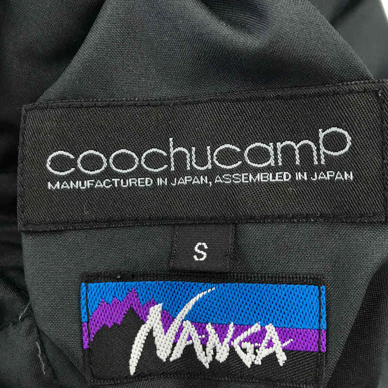 NANGA / ナンガ ×COOCHUCAMP HAPPY SWITCHING DOWN JACKET リバーシブル ダウンジャケット