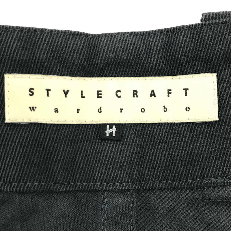 STYLE CRAFT wardrobe / スタイル クラフト コットン テーパードパンツ