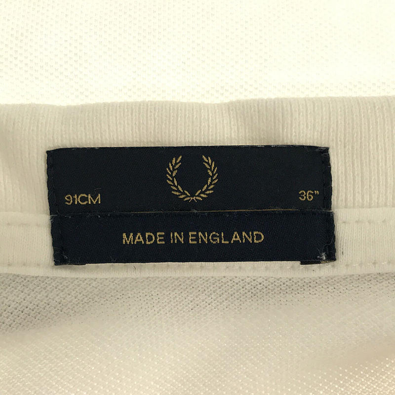 FRED PERRY / フレッドペリー M12N 英国製 ツインティップド鹿の子ポロシャツ