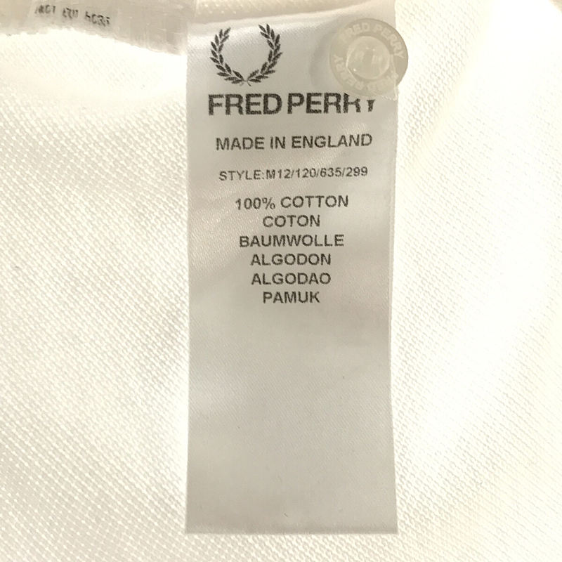 FRED PERRY / フレッドペリー M12N 英国製 ツインティップド鹿の子ポロシャツ