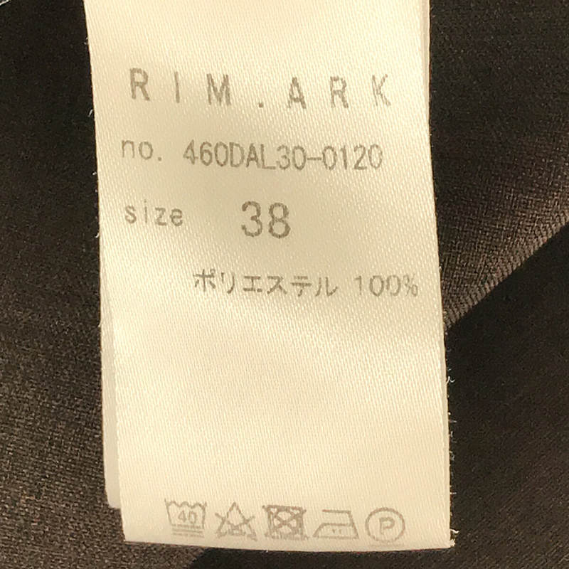 RIM.ARK / リムアーク Relax shirt gown リラックスシャツガウンワンピース