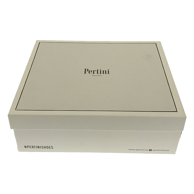 Pertini / ペルティニ サイドジップベルトデザインブーツ