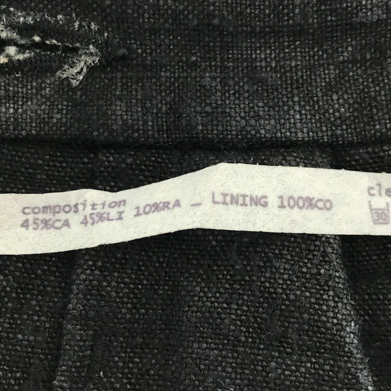 LABEL UNDER CONSTRUCTION / レーベルアンダーコンストラクション BREAD BAGS UNSTITCHED SELVEDGE PANTS パンツ