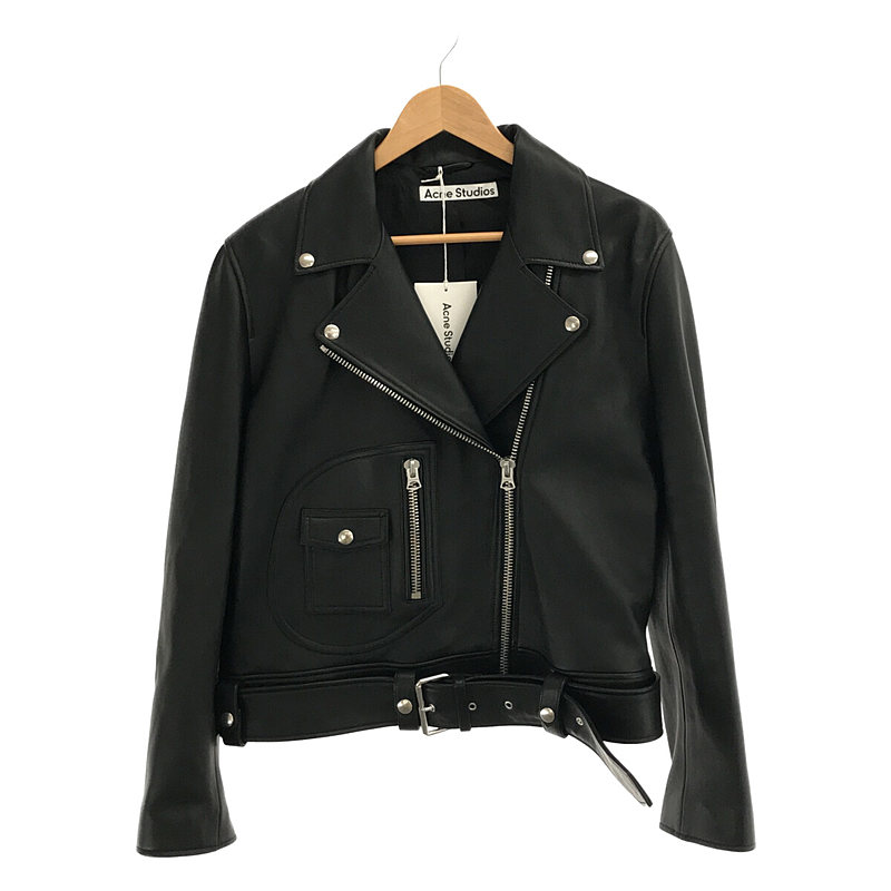 LEATHER BIKER JACKET レザーバイカー ライダースジャケット