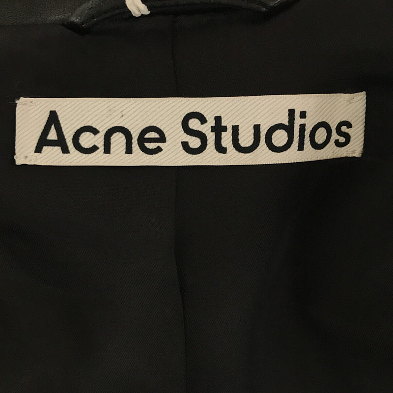 Acne Studios / アクネ ストゥディオズ LEATHER BIKER JACKET レザーバイカー ライダースジャケット