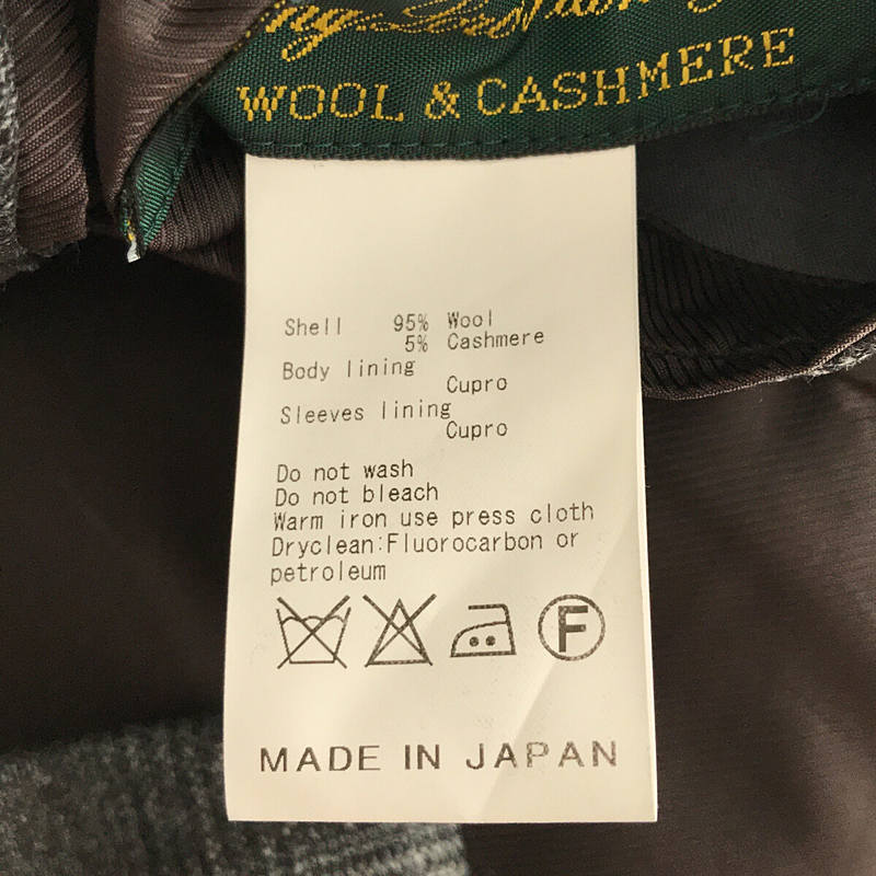 Custom Tailor BEAMS / カスタムテーラー ビーム Loro Piana - Wool&Cashmere 3ピーススーツセットアップ