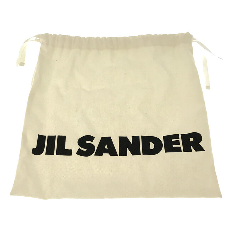 JIL SANDER / ジルサンダー DRAWSTRING SM CROSSBODY レザードローストリング巾着バッグ