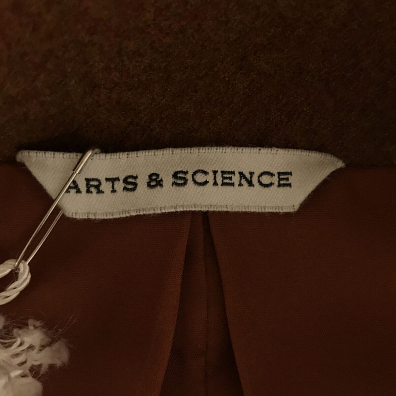 ARTS&SCIENCE / アーツアンドサイエンス Raglan balloon coat ノーカラーバルーンコート